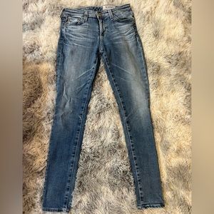 AG Super Skinny legging ankle jeans size 25R